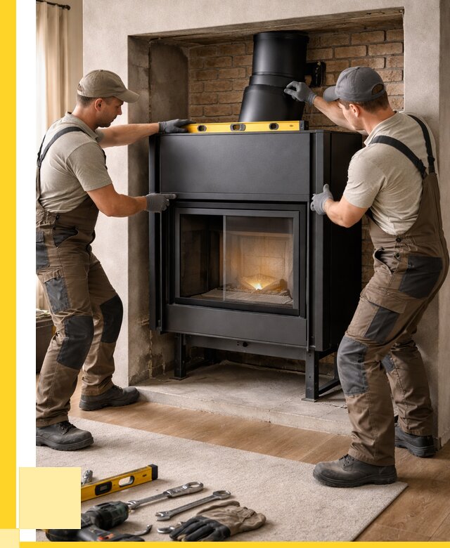 Установка каминных топок в Устях-Илимске под ключ от 18720 р. | ЭриданСть