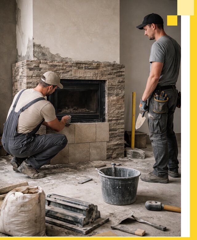 Камины под ключ в Устях-Илимске: проект, изготовление и монтаж