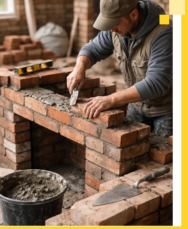 Кладка каминов под ключ в Устях-Илимске профессиональная отделка и монтаж