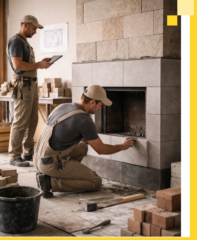 Индивидуальные проекты каминов и каминных систем в Устях-Илимске