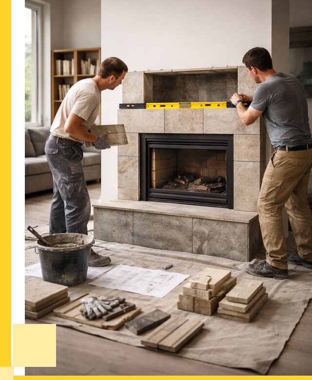 Монтаж каминов и установка в Устях-Илимске от 46800 р. | ЭриданСть