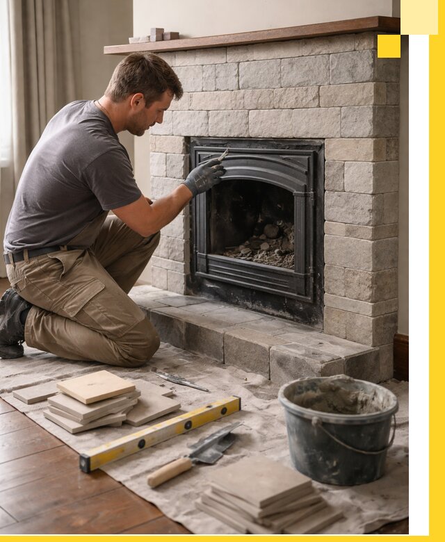 Профессиональный ремонт каминов в Устях-Илимске восстановление и сервис