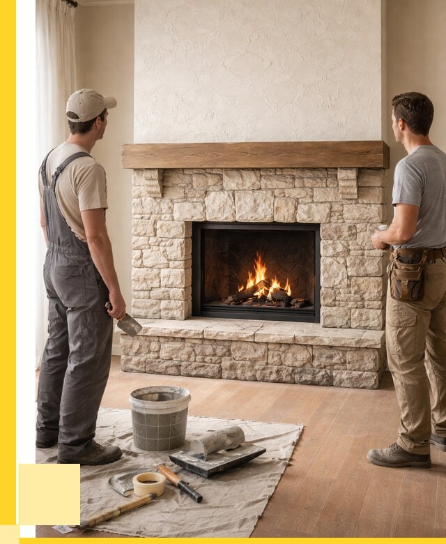 Отделка каминов в Устях-Илимске от 6760 р. под ключ | ЭриданСть