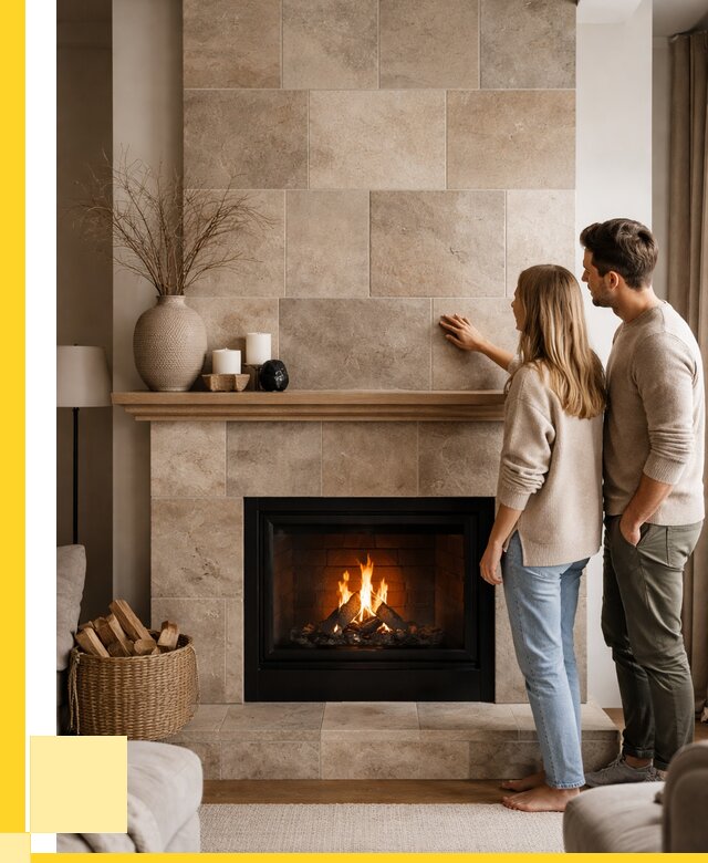 Облицовка каминов керамогранитом в Устях-Илимске от 4680 р. | ЭриданСть