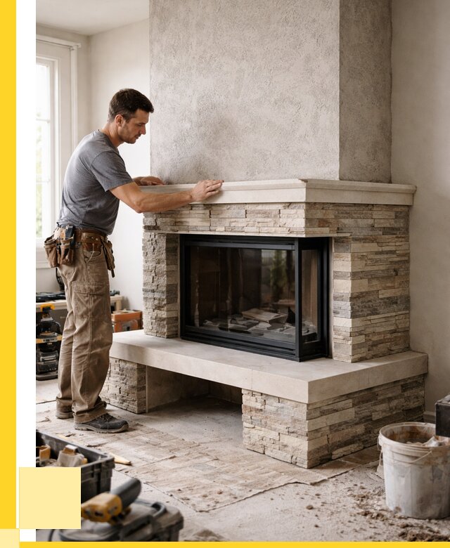 Изготовление каминов под ключ в Устях-Илимске от 156000 р. | ЭриданСть