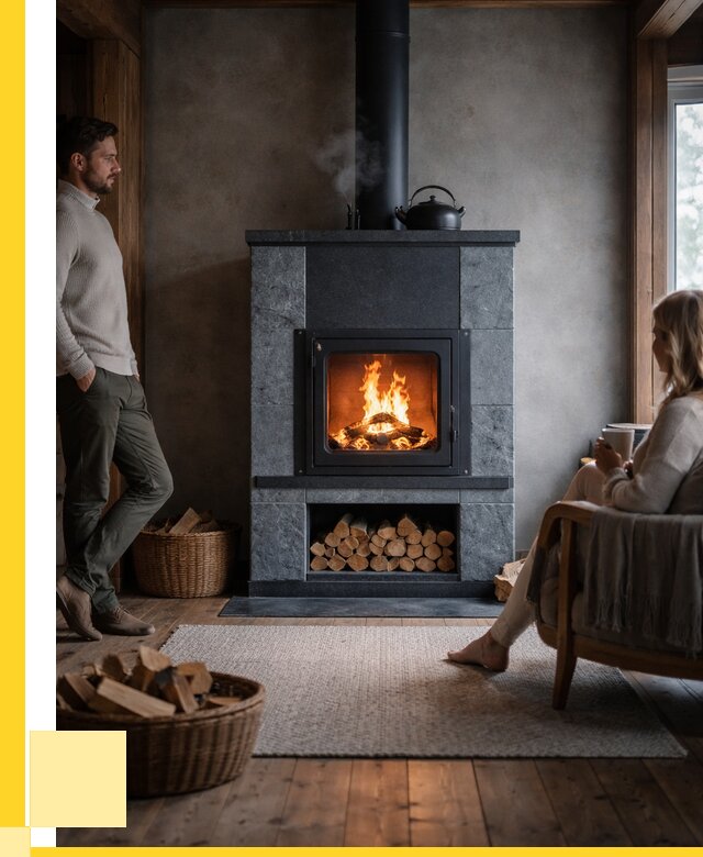 Каминопечи из кирпича в Устях-Илимске под ключ от 124800 р., ЭриданСть