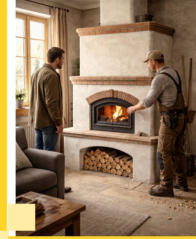 Печи камины в Устях-Илимске: кирпичные, изразцовые от 62400 р. | ЭриданСть