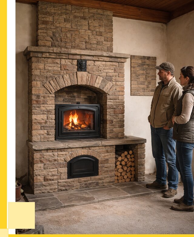 Кирпичная печь под ключ в Устях-Илимске от 156000 р. | ЭриданСть