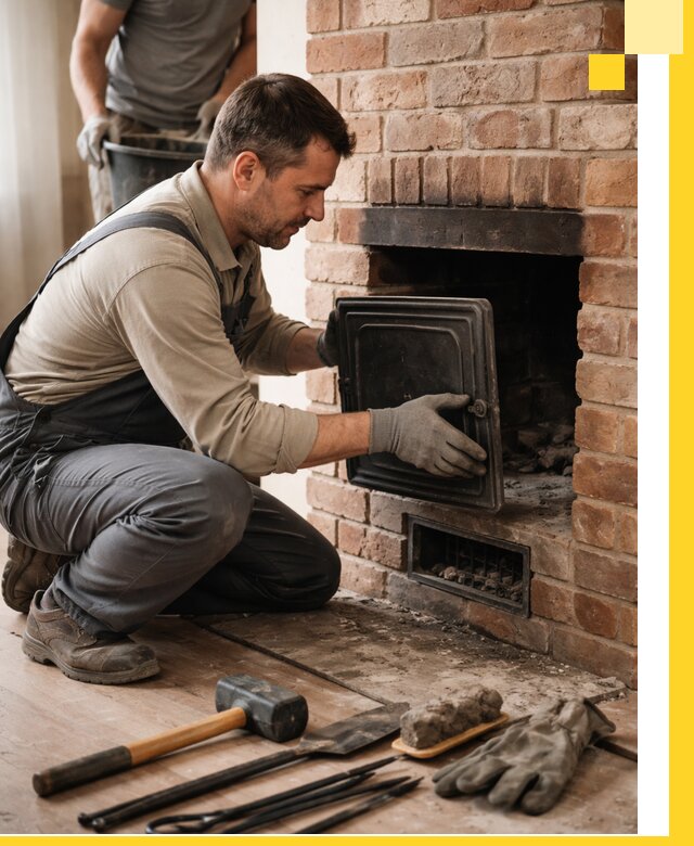 Ремонт печей в Устях-Илимске с гарантией качества и безопасности