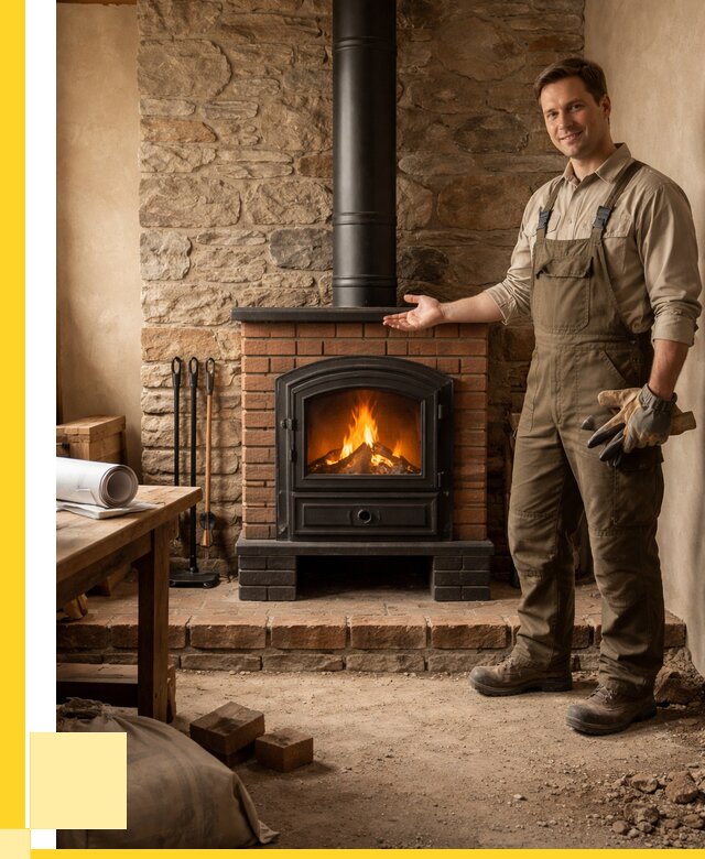 Печи отопительные из кирпича в Устях-Илимске от 83200 р., ЭриданСть