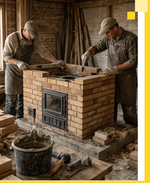 Изготовление и установка варочных печей под ключ в Устях-Илимске