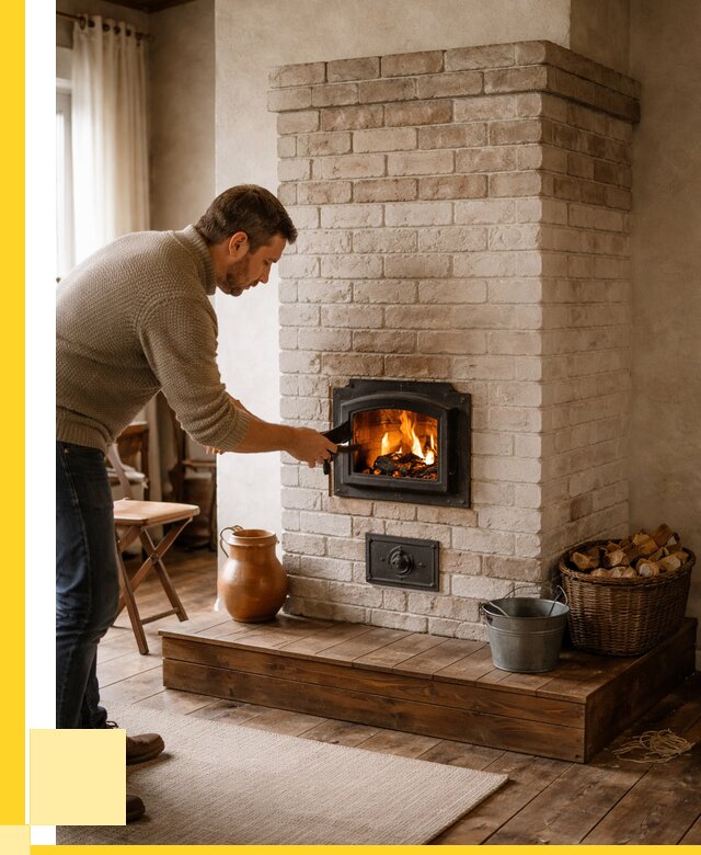 Печь голландка из кирпича в Устях-Илимске от 88400 р. | ЭриданСть