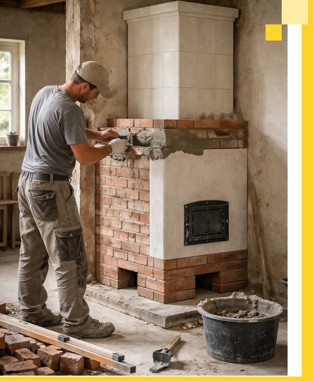 Изготовление и установка печей-голландок под ключ в Устях-Илимске