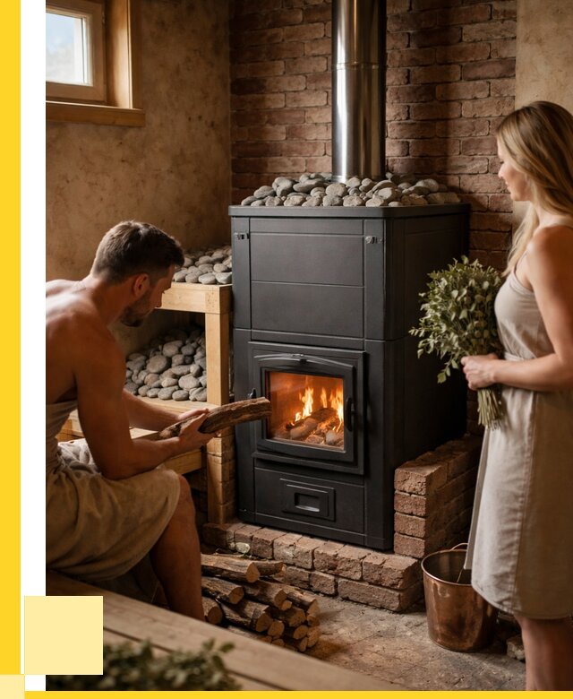 Кирпичная печь для бани на заказ в Устях-Илимске от 57200 р. | ЭриданСть