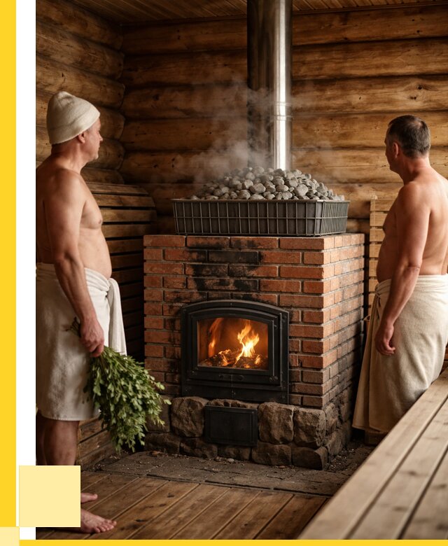 Печи для парной в Устях-Илимске под ключ от 67600 р. - ЭриданСть