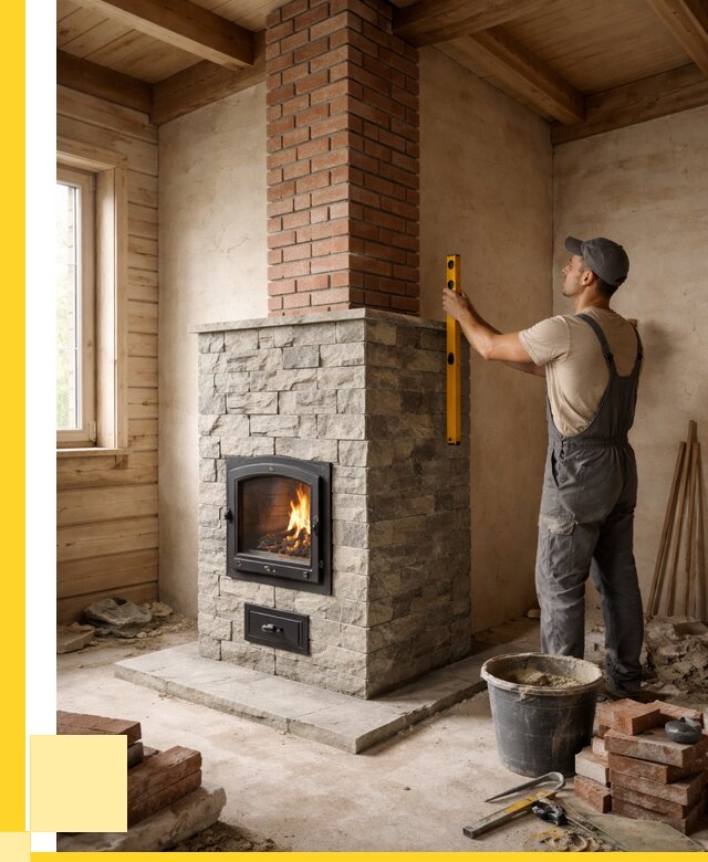 Печи и дымоходы под ключ в Устях-Илимске от 46800 р., ЭриданСть