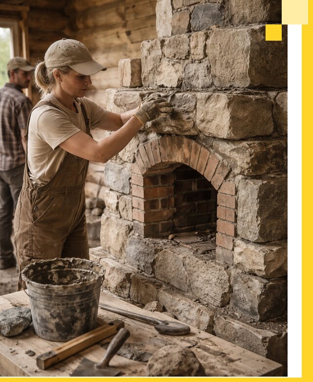 Каменные печи на заказ и монтаж в Устях-Илимске, долговечные решения