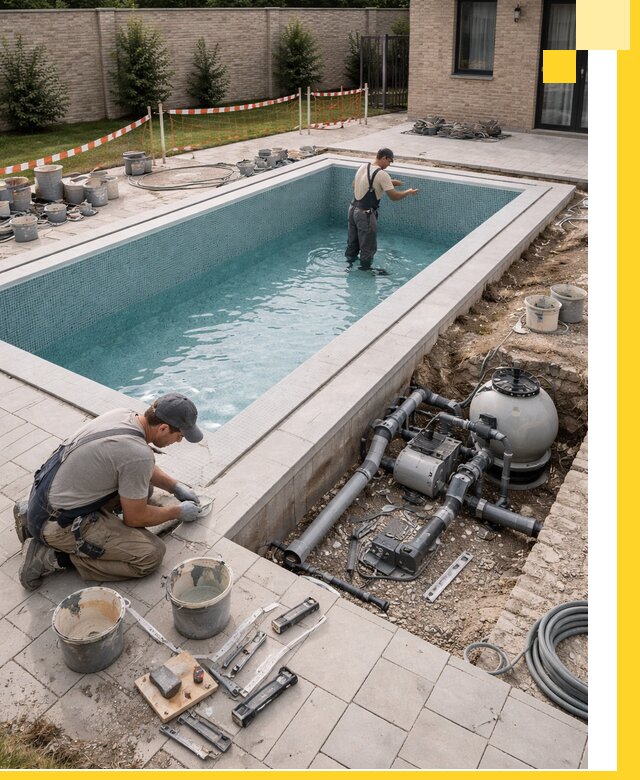 Строительство бассейнов под ключ в Устях-Илимске: проекты и монтаж