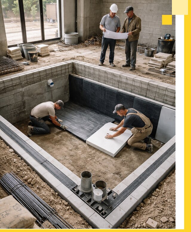 Проекты частных и общественных бассейнов под ключ в Устях-Илимске