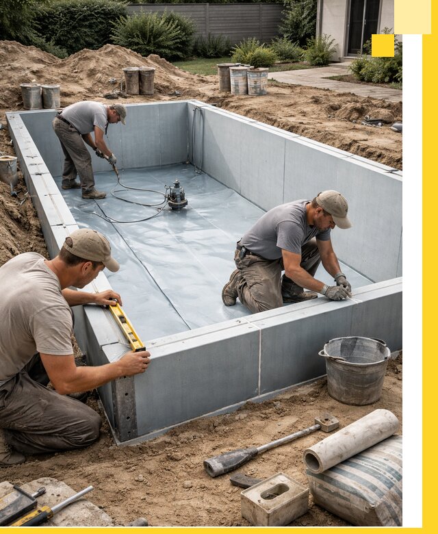 Профессиональный монтаж бассейнов под ключ в Устях-Илимске с гарантией