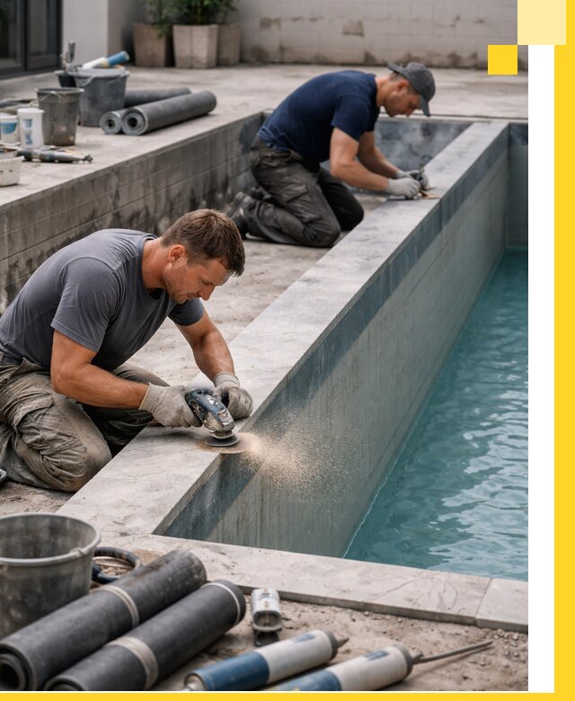 Профессиональный ремонт бассейнов под ключ в Устях-Илимске