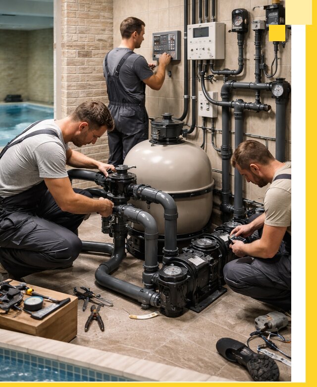 Комплексное оборудование для бассейнов под ключ в Устях-Илимске