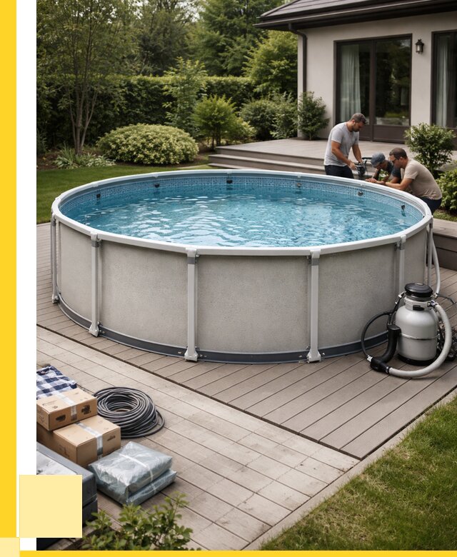 Купить каркасные бассейны в Устях-Илимске от 46800 р. | ЭриданСть