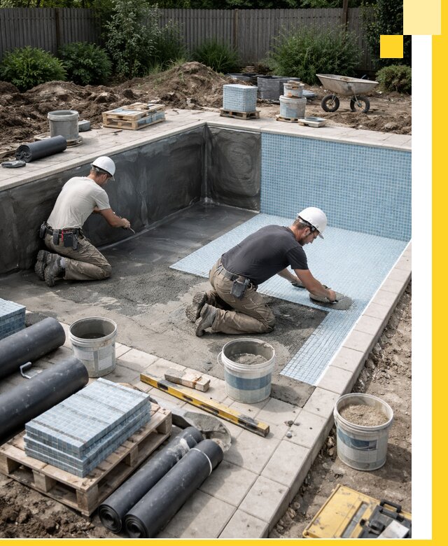 Проектирование и строительство стационарных бассейнов в Устях-Илимске