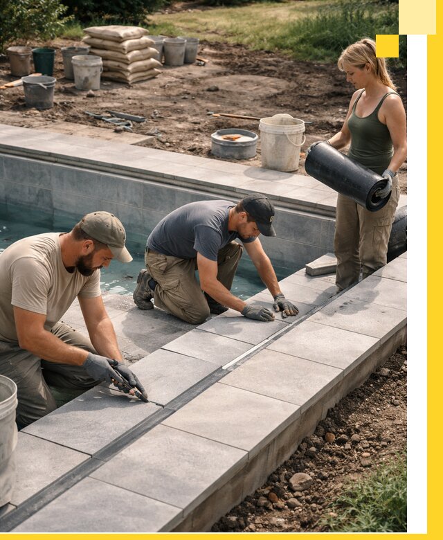 Строительство и монтаж уличных бассейнов под ключ в Устях-Илимске