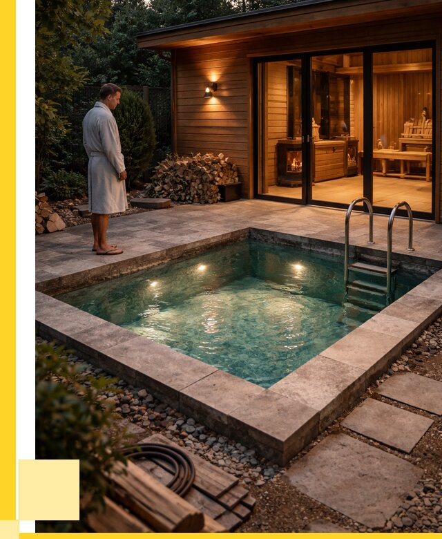 Бани с бассейном под ключ в Устях-Илимске от 98800 р. | ЭриданСть