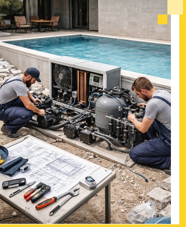 Проектирование и монтаж бассейнов с подогревом в Устях-Илимске