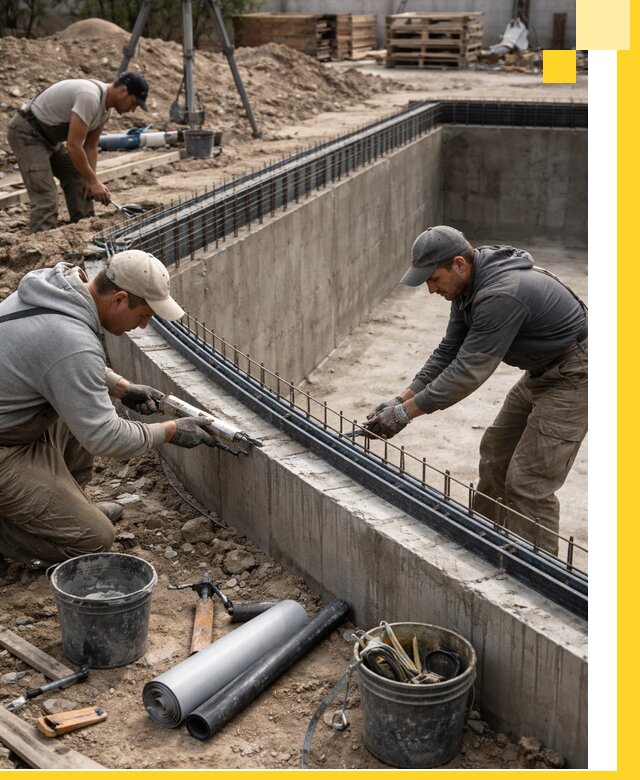 Качественный монтаж чаши бассейна в Устях-Илимске под ключ с гарантией