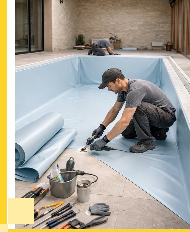 Пленка ПВХ для бассейнов в Устях-Илимске от 2600 р. | ЭриданСть