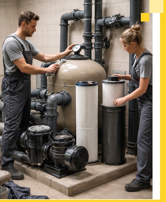 Фильтры и системы фильтрации для бассейнов в Устях-Илимске