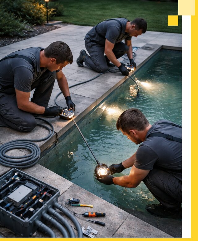 Профессиональное освещение бассейнов в Устях-Илимске: дизайн и монтаж