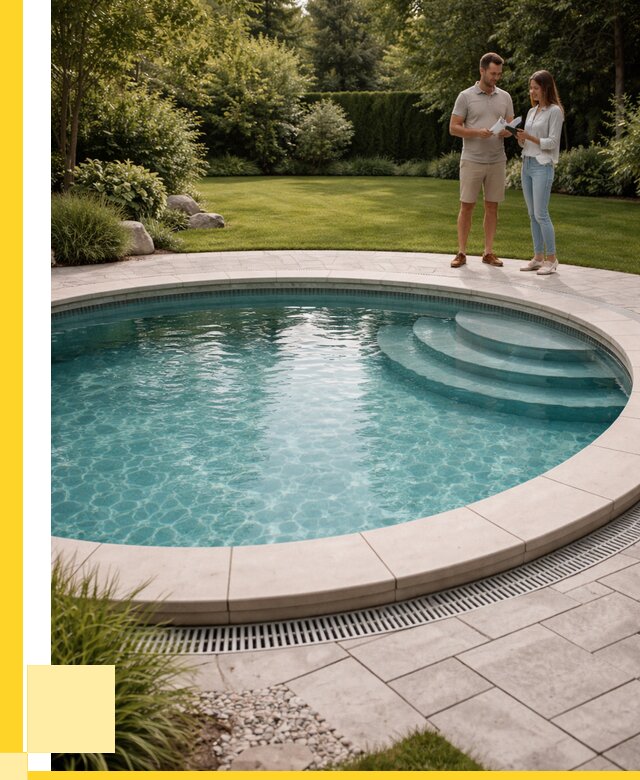 Круглые каркасные бассейны купить в Устях-Илимске от 260000 р. | ЭриданСть