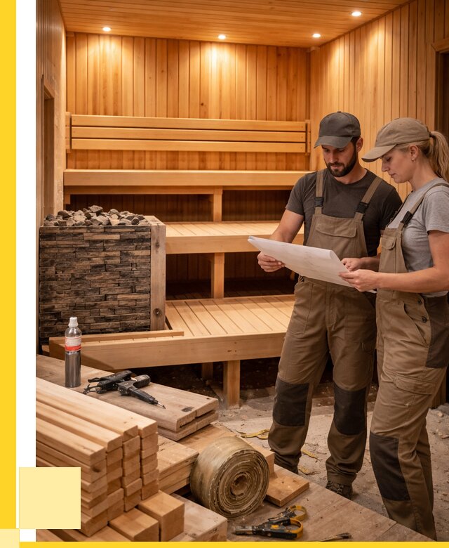 Строительство саун в Устях-Илимске под ключ от 260000 р., ЭриданСть