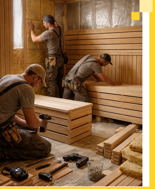 Профессиональное строительство саун под ключ в Устях-Илимске