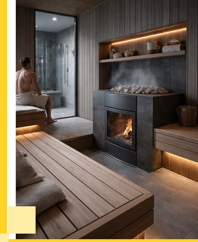 Проект сауны в частном доме в Устях-Илимске от 36400 р. | ЭриданСть