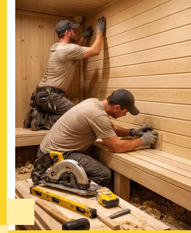 Обшивка саун вагонкой в Устях-Илимске от 2600 р. | ЭриданСть