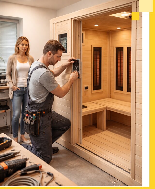 Инфракрасные сауны под ключ в Устях-Илимске продажа и установка