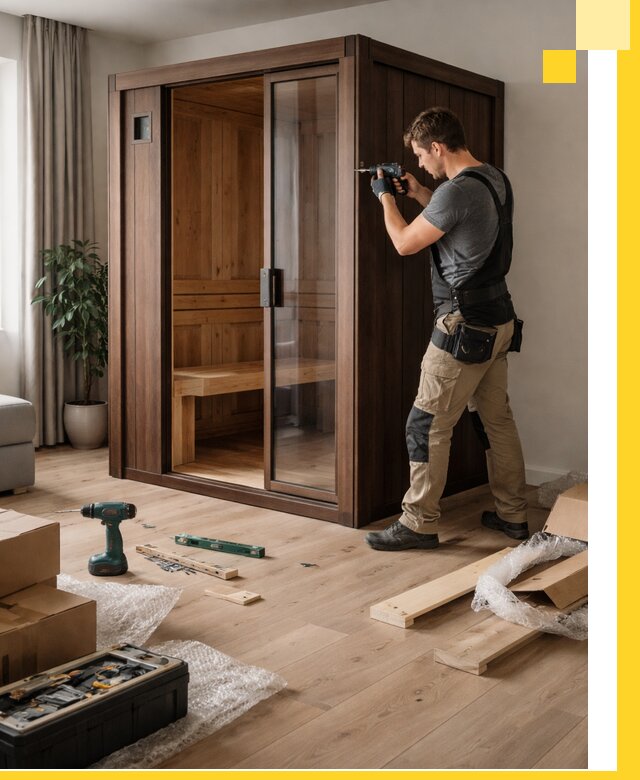 Установка и производство мини саун под ключ в Устях-Илимске