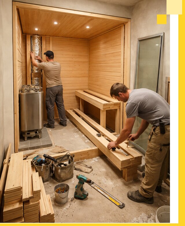 Проектирование и установка домашних саун под ключ в Устях-Илимске