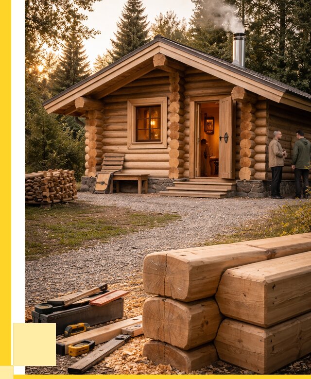 Строительство бань и комплексов в Устях-Илимске от 468000 р.| ЭриданСть