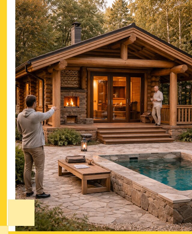 Проекты бань и хамам в Устях-Илимске от 26000 р. | ЭриданСть