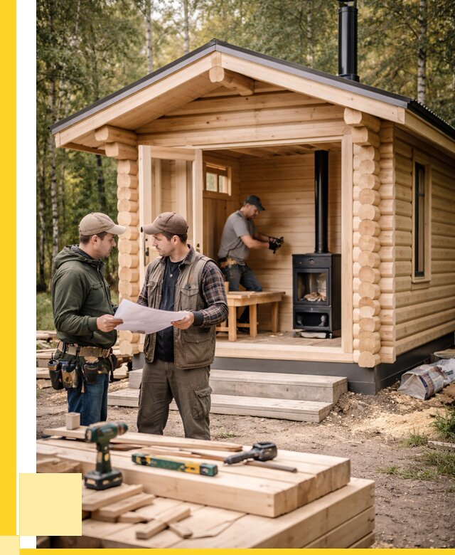 Монтаж бань под ключ в Устях-Илимске — от 208000 р. | ЭриданСть