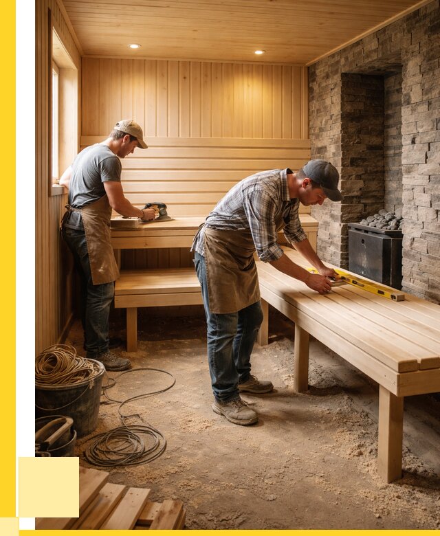 Отделка бани в Устях-Илимске: внутренняя отделка от 3120 р. | ЭриданСть