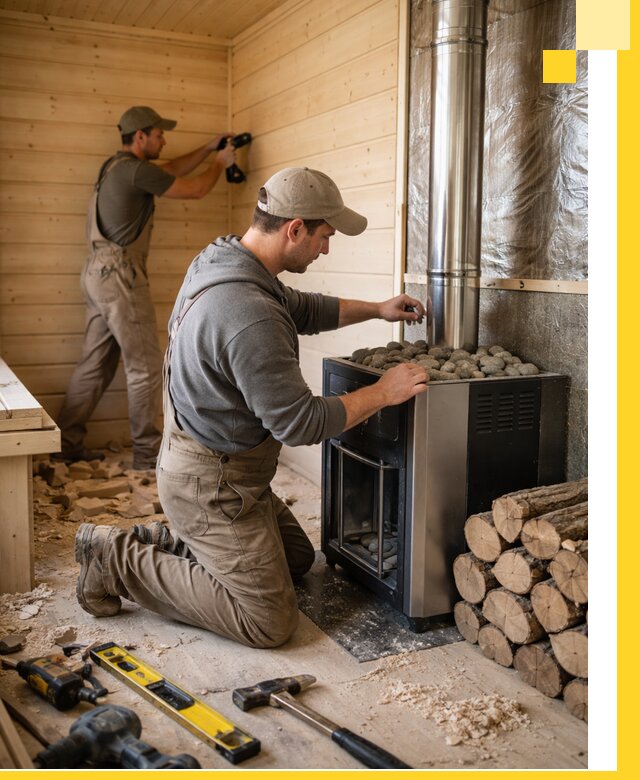 Строительство деревянных бань под ключ в Устях-Илимске проекты и монтаж