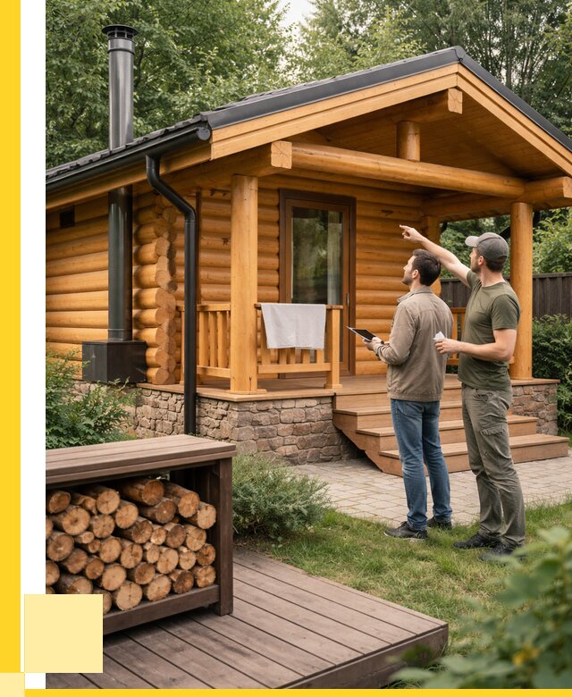 Бани для дачи под ключ в Устях-Илимске от 260000 р. | ЭриданСть