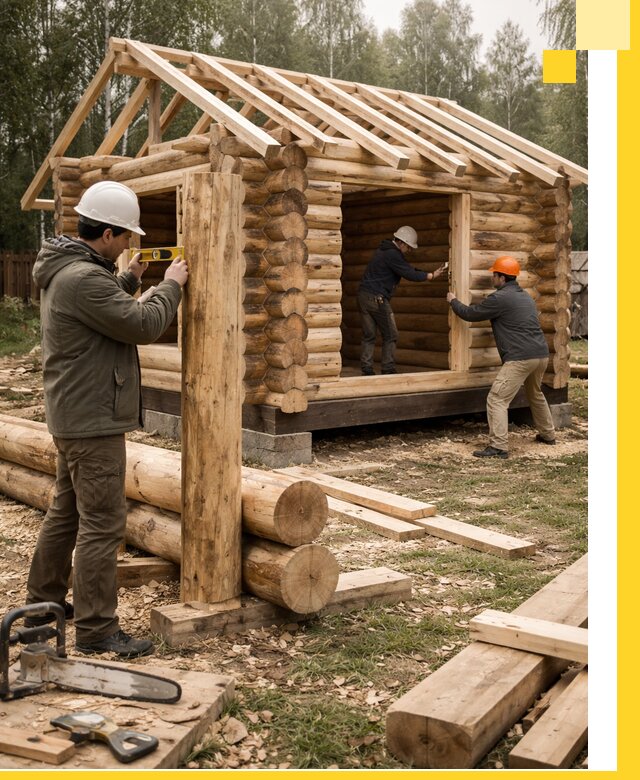 Строительство бань для дачи под ключ в Устях-Илимске с доставкой и монтажом